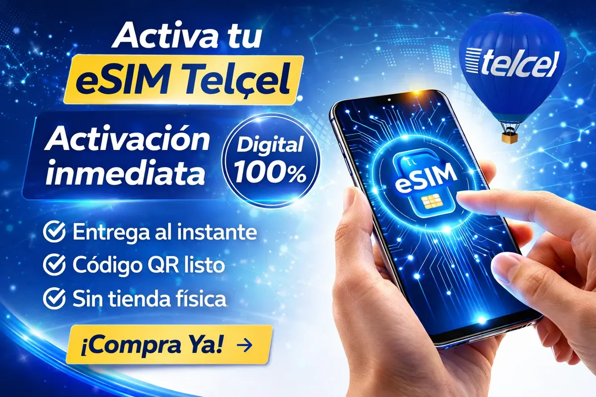 eSIM TELCEL DIGITAL - Imagen 2